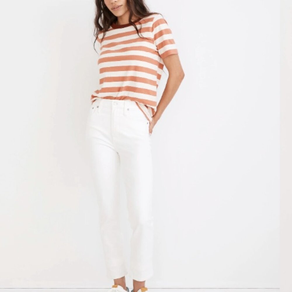 Madewell The curvy Perfect Vintage Jean Tile White 30